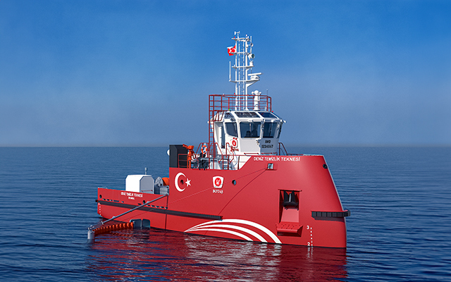 Steel Cutting of the Oil Recovery Vessel