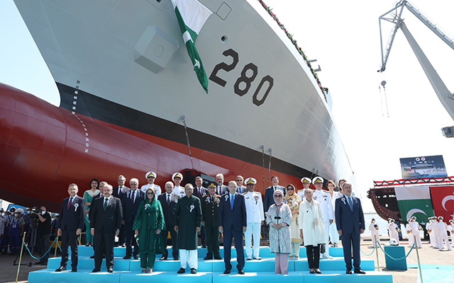 The PN MILGEM Project - The first vessel was launched.