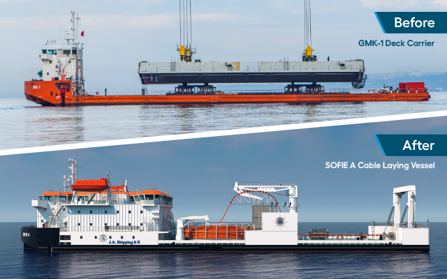 A vessel’s second life begins!